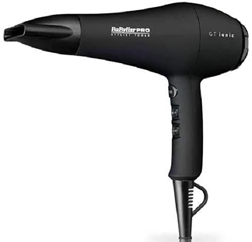 BABYLISS BAB6689U - Secador de pelo de 2000 W, color negro de BaByliss