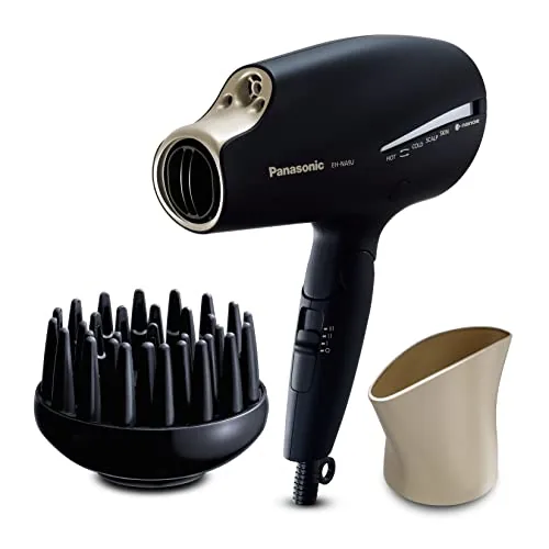 Panasonic EH-NA9J-N895 - Secador de pelo plegable avanzado con difusor