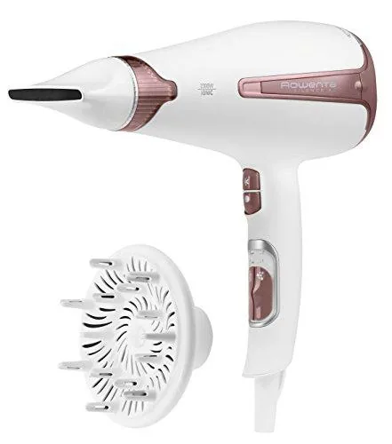 Secador de Rowenta CV7930 Silence AC, 2300 W, color blanco