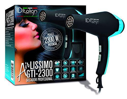 Italian Design IDEGTI2300AIRB - Secador de pelo, color azul
