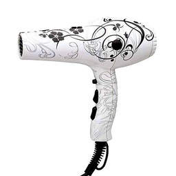Albipro Secador Profesional de Pelo 3350 Flores de 2000w con 2 Boquillas, 1 Ud