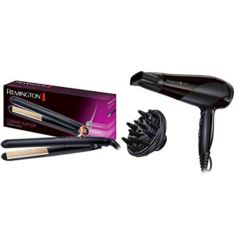 Remington Plancha de Pelo Ceramic Slim Cerámica Anti-estática