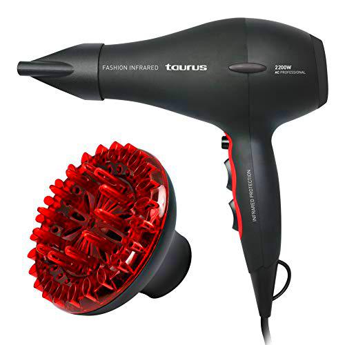 Taurus Fashion Infrared - Secador de pelo (2200 W, 2 velocidades