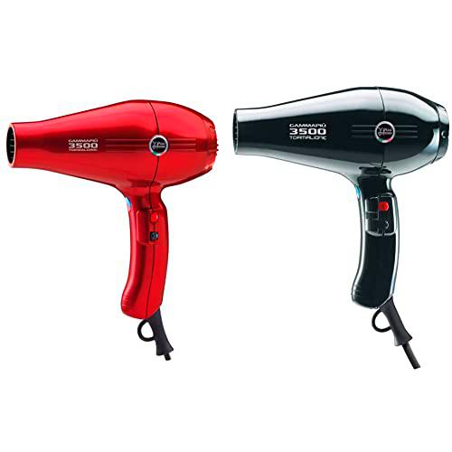 GAMMAPIU 3500 Power - Secador de pelo, color rojo + Secador de pelo