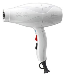 Gamma Piu Relax Silent Light - Secador de pelo, color blanco