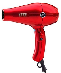 Gamma Piu 3500 Power - Secador de pelo, color rojo