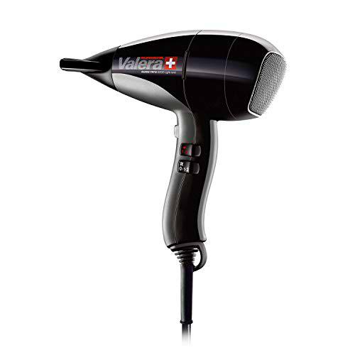 Valera Secador Swiss Nano 6200 Light Ionic Rotocord Negro