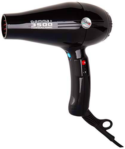 Gamma Piu 3500 Power - Secador de pelo, color negro