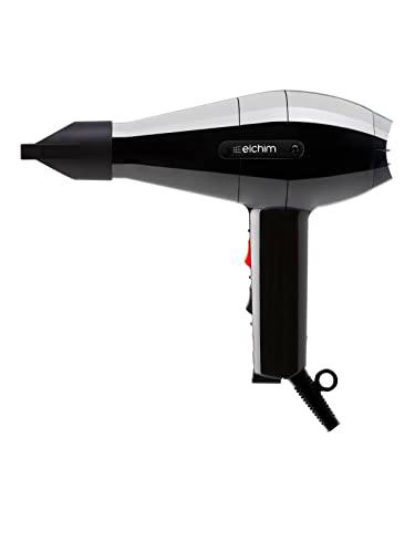 Elchim 2001 - Secador de pelo, 2000 W, color negro