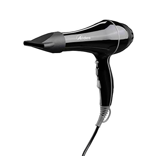 ARDES ARM355D STYLO PRO Secador de pelo Secador de pelo profesional con motor de CA- Secador de pelo 2 accesorios difusor y concentrador de aire Secador con filtro extraíble