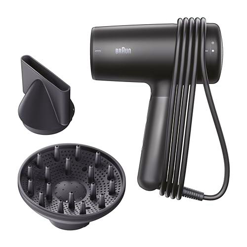 Secador de Cabello Braun HD4.2, Secador ligero de alto rendimiento con difusor y boquilla concentradora