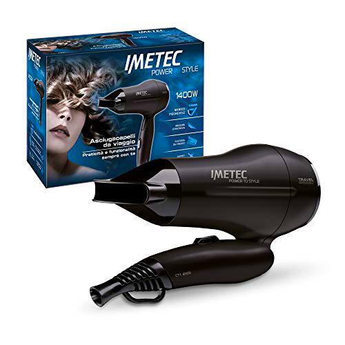 Imetec Power to Style Travel CT1 2000 - Secador de pelo de viaje