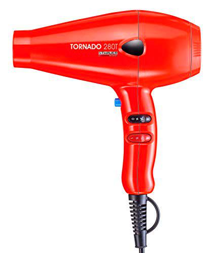 Xanitalia Pro Tornado 28 T - Secador profesional, color rojo, 490 g