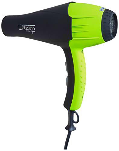 Italian Design IDEGTI2300AIRGB - Secador de pelo, color verde (8432729049657)