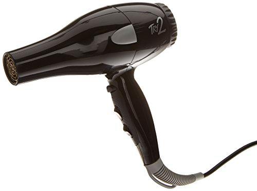 Efalock Try 2 - Secador para pelo, color negro