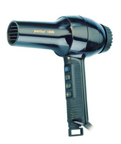 Parlux Secador de pelo de 1300 W, color negro