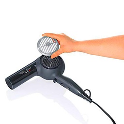 Novars Relax Silent - Secador de pelo, 1000 W, color gris