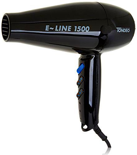 Tondeo E-Line 1500 - Secador de pelo profesional color negro