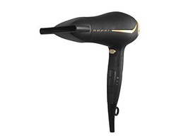 Secador de Pelo BEPER 40.404 SOFT TOUCH Color Negro/dorado 2200W