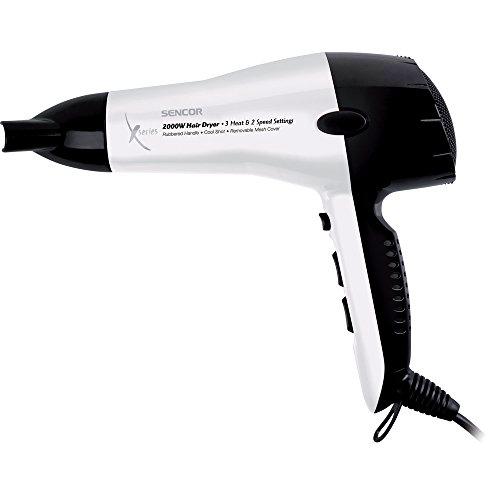 Sencor Xseries - Secador de pelo, 2000 W, color blanco