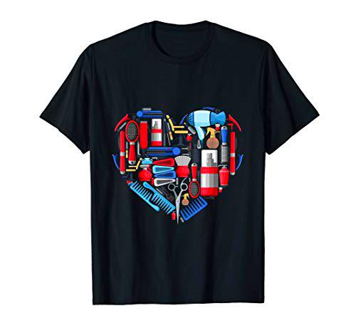 Hairdresser Hairstylist Barber Barbershop Gift men women Camiseta